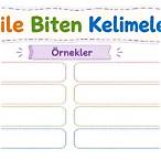bet ile biten kelimeler